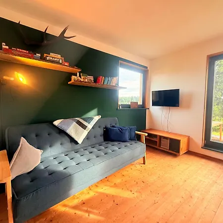 Chalet Tiny Am Rennsteig Mit Kamin Und Garten, Hunde Willkommen Eisfeld