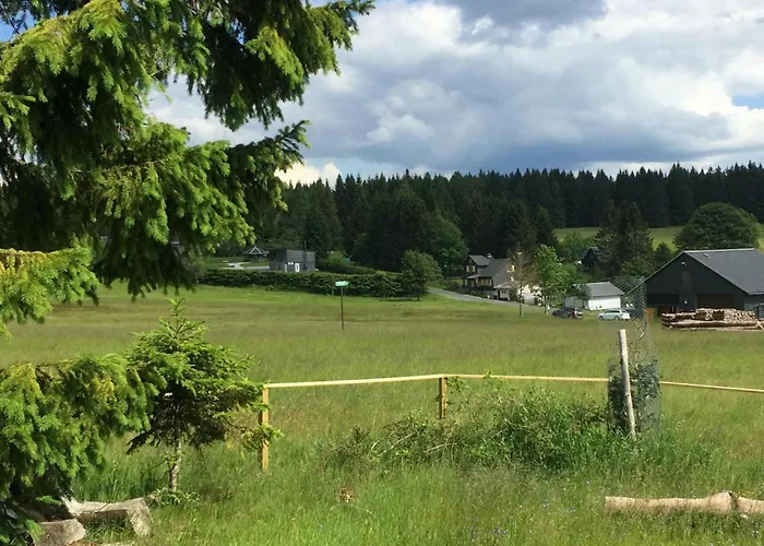 Chalet Tiny Am Rennsteig Mit Kamin Und Garten, Hunde Willkommen Eisfeld